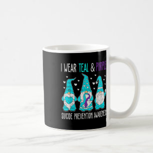 Mug En Septembre Nous Portons Turquoise Ribbon Suicide