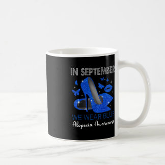 Mug En Septembre Porter Bleu Haut talons Alopecia