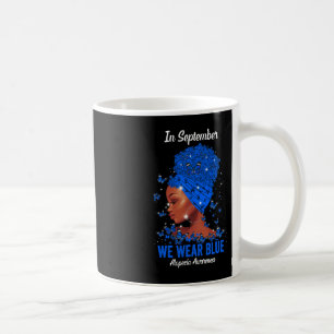Mug En septembre We Wear Blue For Alopecia Awareness B