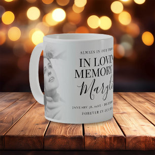 Mug En souvenir affectueux Avant et après le mémorial 