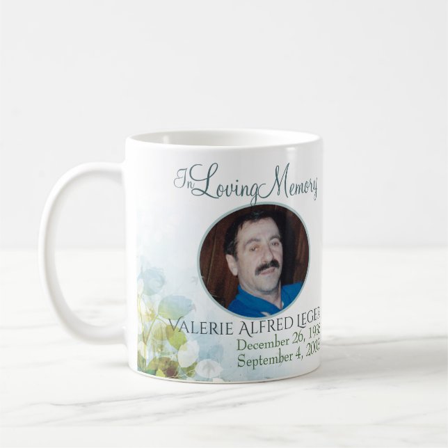 Mug En souvenir affectueux de mémorial de mémoire (Gauche)