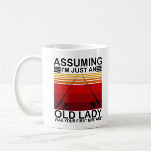 Mug En supposant que je ne suis qu'une vieille dame a 