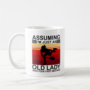 Mug En supposant que je ne suis qu'une vieille dame ét