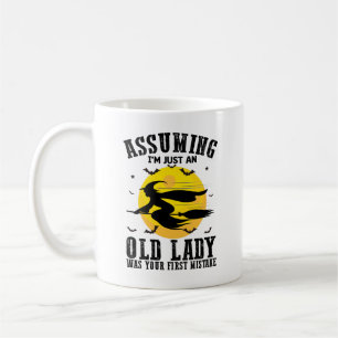 Mug En Supposant Que Je Ne Suis Qu'Une Vielle Dame Éta