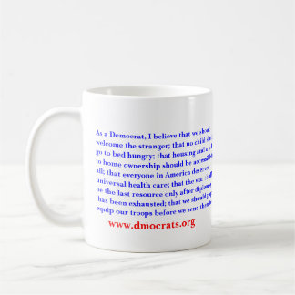 Mug En tant que Démocrate