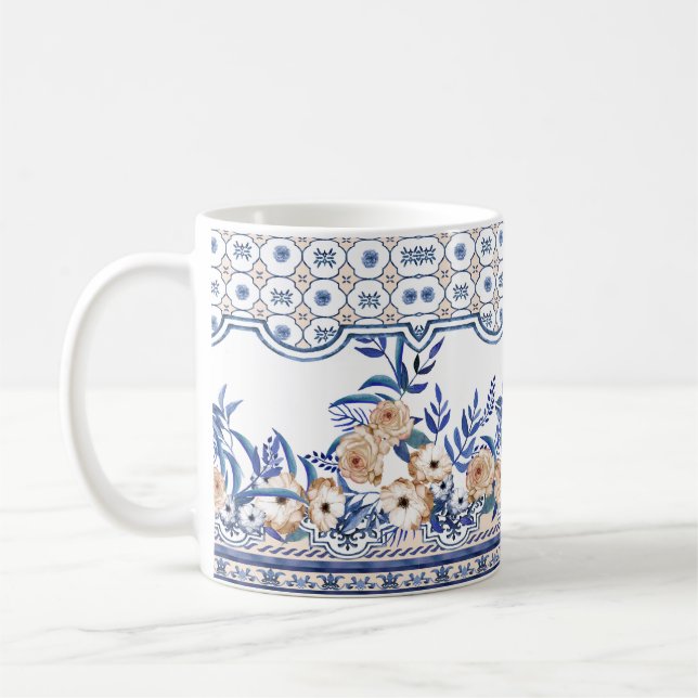 Mug en tuile sicilienne | Céramique italienne colo (Gauche)