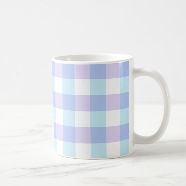 Mug En vichy Pastel Purple (Droite)