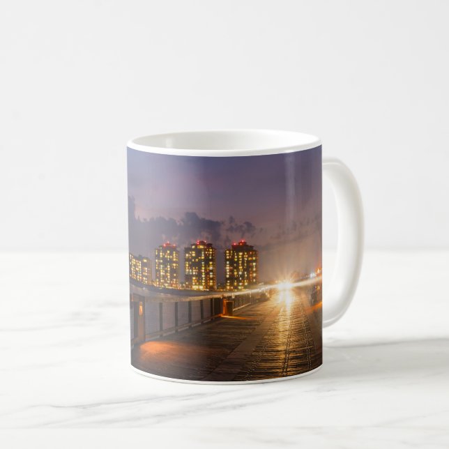 Mug En Voiture Sur La Plage De Navarre (Devant droit)