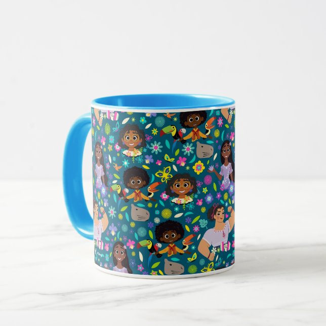 Mug Encanto | Floral Character Motif (Devant gauche)