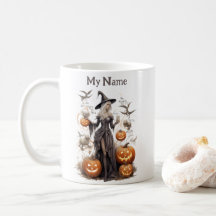 Enchanted Girl in Wonderland : Halloween Witch Cup