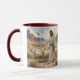 Mug Encouragement du berger et du mouton de verse chré