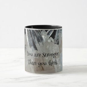 Mug Encouragement Force inspirationnelle Quartz