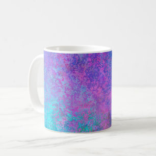 Mug Encre d'alcool arc-en-ciel, Abstrait coloré