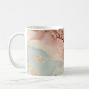 Mug Encre d'alcool liquide Abstraite de luxe