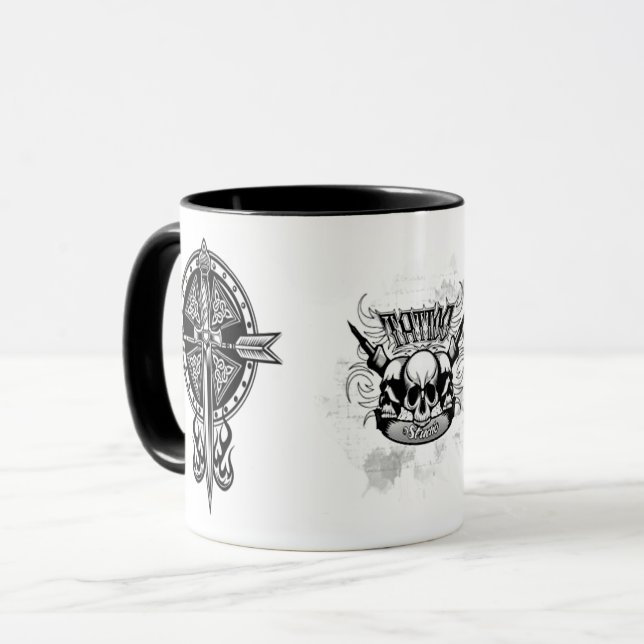 Mug "Encre de tatouage" (Devant gauche)