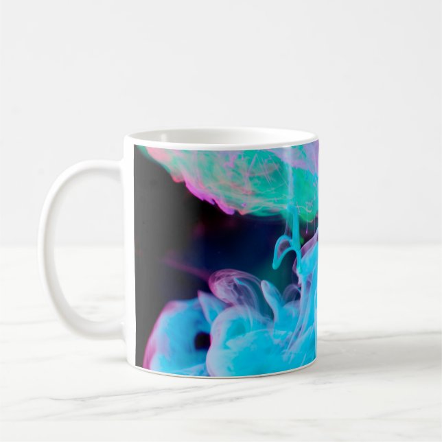 Mug encres en aquarelle, acrylique, art, artistique, b (Gauche)