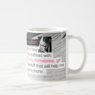 Mug Énergie, brew à la maison et connard