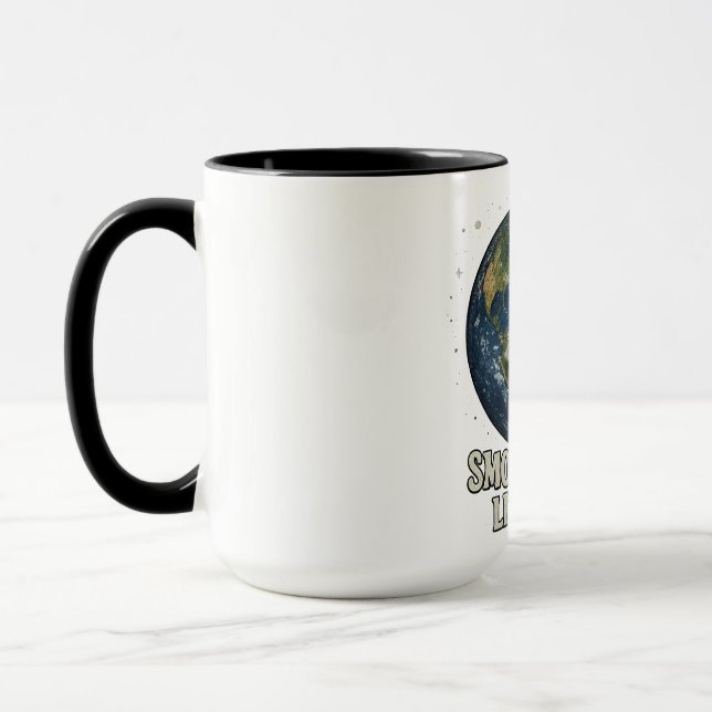 Mug Énergie de la planète brûlée (Gauche)