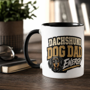 Mug Énergie Papa Chien Teckel