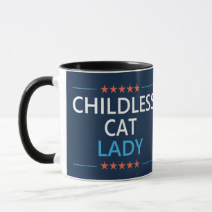 Mug Enfant Chat Lady 2024 Anti JD Vance