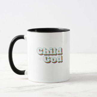 Mug Enfant de Dieu Inspiration Chrétienne Vintage