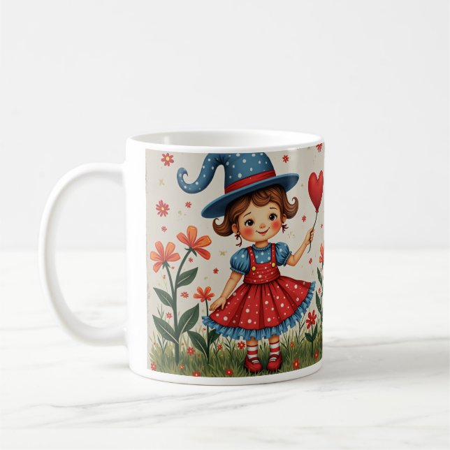 Mug enfant de noël ange (Gauche)