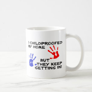 Mug Enfant Équipé Ma Maison Continue À Se Mettre Dans 