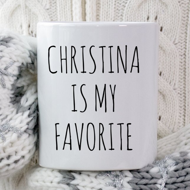 Mug Enfant favori Personnalisé Maman Mères Jour Cadeau (Créateur téléchargé)