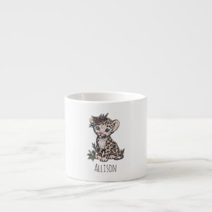Mug Enfant Fille Léopard Mignon