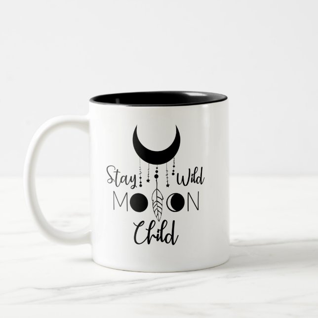 Mug enfant lune - Cadeau spirituel de choeur pour  (Gauche)