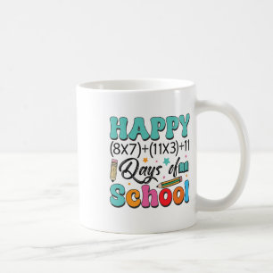 Mug Enfants 100 Jours De L'École D'Équation Mathématiq