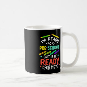 Mug Enfants 1er jour de maternelle Pré-K 1er jour de l