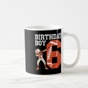 Mug Enfants 6 ans Garçon Joueur de football 6e Footbal