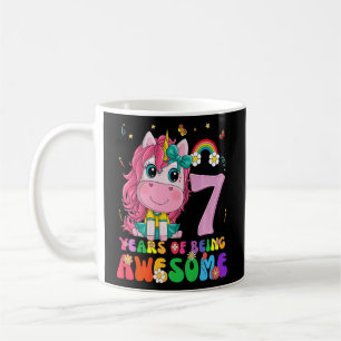 Mug Enfants 7 ans 7e anniversaire fille princesse Unic
