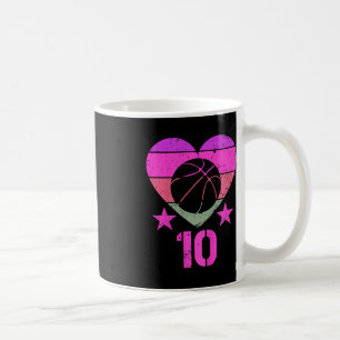 Mug Enfants Basketball Anniversaire 10 ans Garçon fill