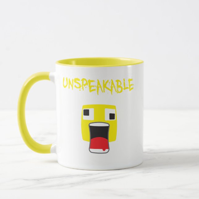 Mug Enfants drôles indescriptibles de quot (Gauche)