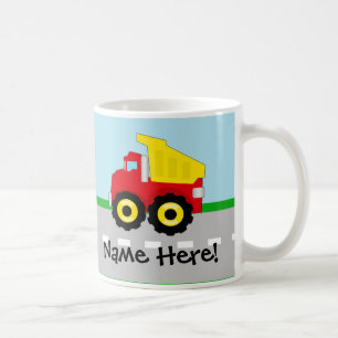 Mug Enfants garçons Construction camion