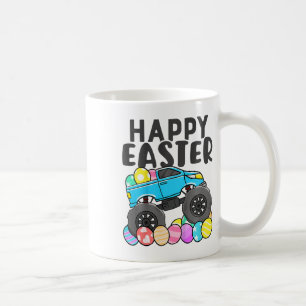 Mug Enfants Garçons Joyeuses Pâques Monster Truck Œufs