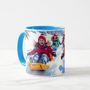 Mug Enfants Génialement Dormir Hiver Amusants