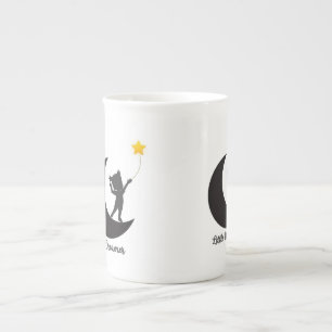 Mug Enfants Lune & Étoile Rêveur Mignon