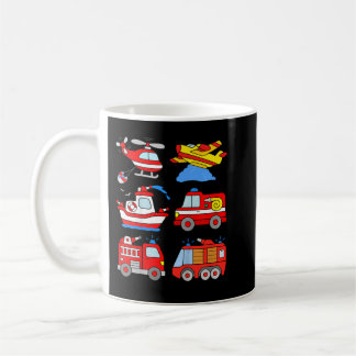 Mug Enfants Pompiers Camion 1er Anniversaire Garçon Po