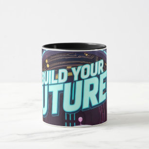 Mug Enfants robots futuristes et astronautes