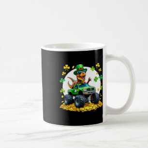 Mug Enfants St Patricks Day 2026 - Dinosaure montant u