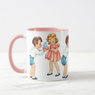 Mug Enfants vintages Joyeux Anniversaire : Nostalgique