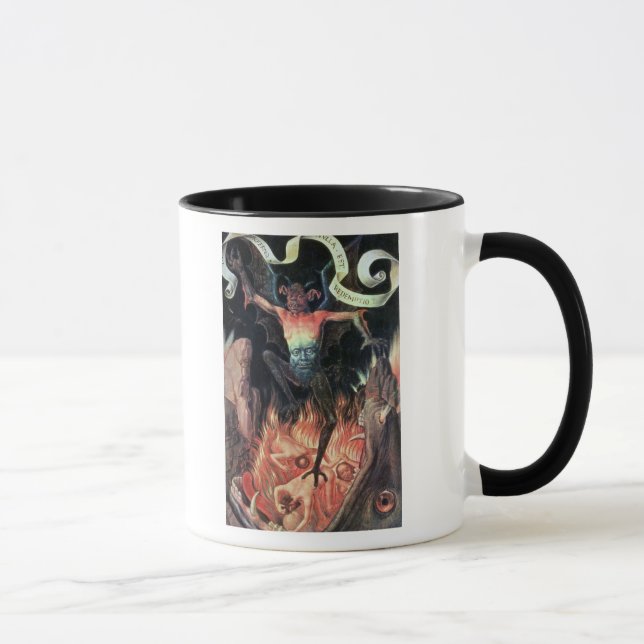 Mug Enfer, panneau droit de triptyque de terrestre (Droite)