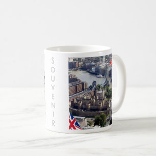 Mug ENG064 LONDRES Panorama, Angleterre,