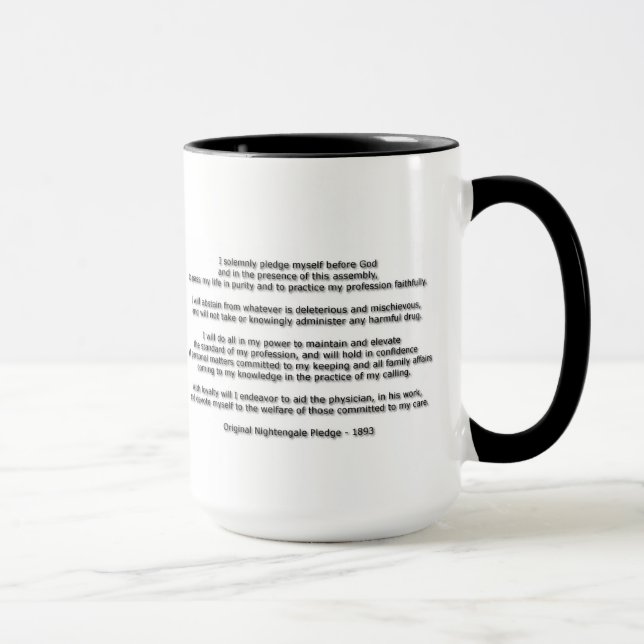 Mug Engagement de Florence Nightingale (Droite)