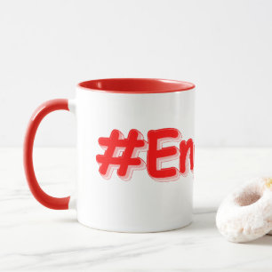 Mug "#England" Joli Design. Commandez dès maintenant 