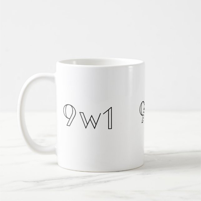 Mug Enneagram 9w1 Musique (Gauche)