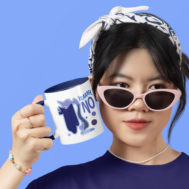 Mug Ennui "Yeaah, non" (Person holding mug)